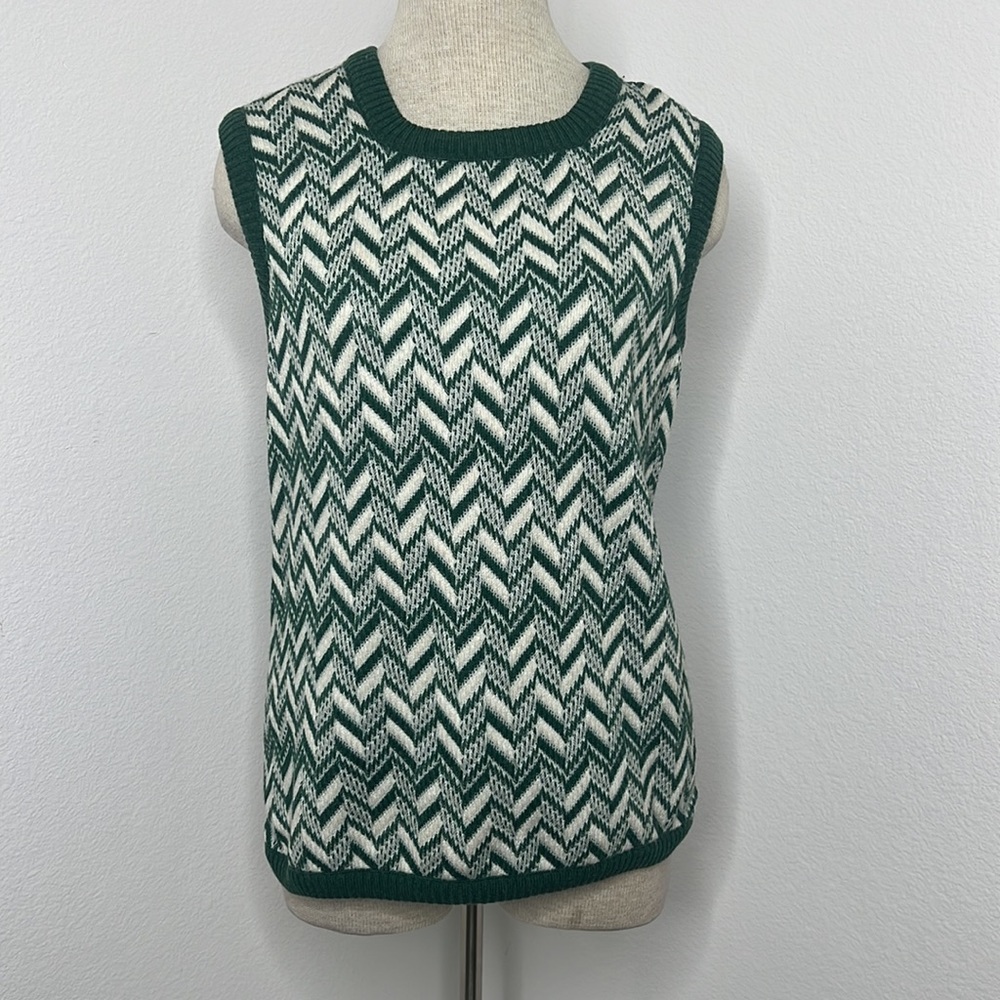 🔹 Vintage Dalton Pullover Sweater Vest